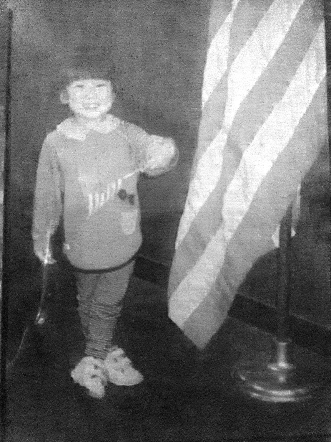 Arianna Kessler celebrates becoming a naturalized citizen at the age of 3 in 1999.